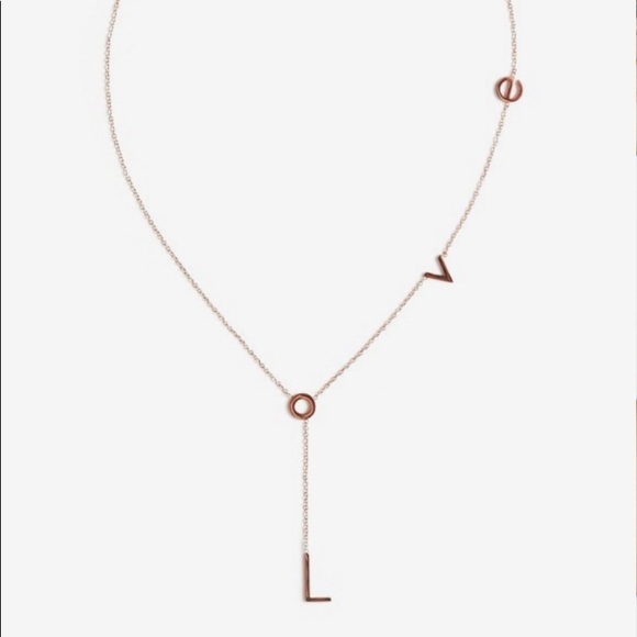 Sweet LOVE necklace in gold - Picture 1 of 2